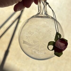 Like new Princess House Ornament.